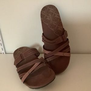 Merrell Sandspur rose slide sandal, sz 8